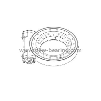 End&uuml;striyel ve OEM Uygulamaları i&ccedil;in Slewing Drive | Hızlı Nakliye | Wanda