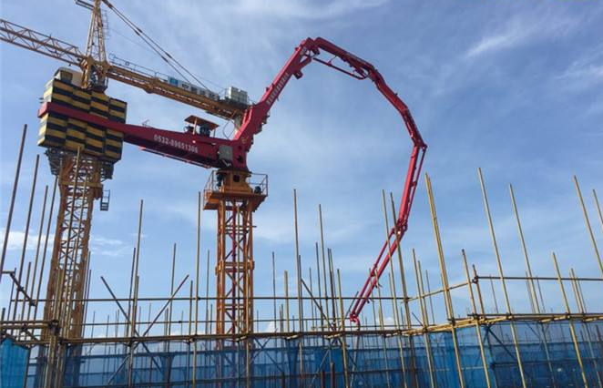 Beton distribütör yatağı