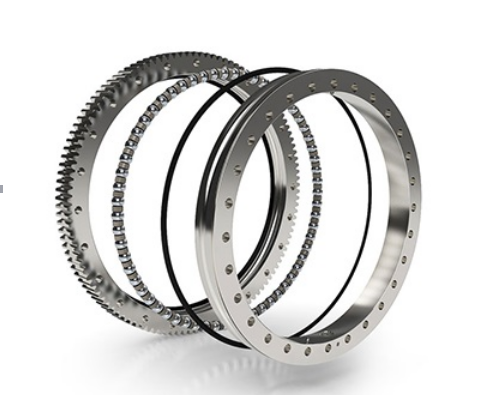 D&ouml;rt nokta temaslı bilyalı d&ouml;ner halkalar